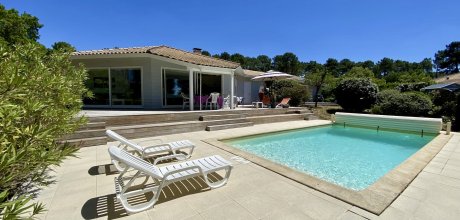 G0266 Comfortable house with pool on the golf of Lacanau-Ocean