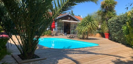 A0357 Maison avec piscine, ambiance relaxante au cœur du Ferret