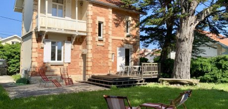 G0248 Villa les Cèdres - liebevoll renoviert mit großem Garten - ein paar Schritte vom Ozean